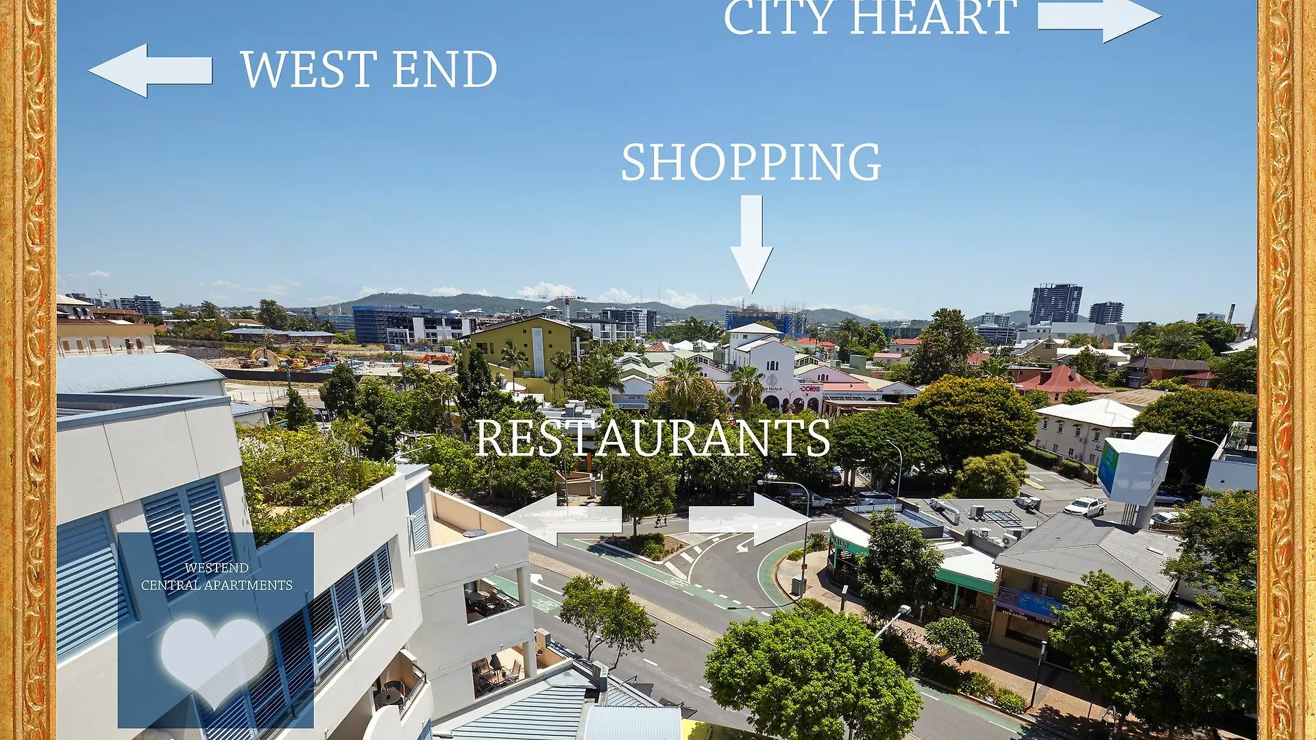 West End Central Apartments Brisbane Avustralya